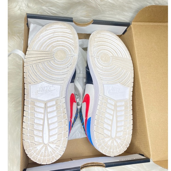 Air Jordan 1 Low GS "White Mesh / Multicolor - Picture 4 of 11